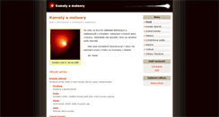 Desktop Screenshot of komety.janmarek.net